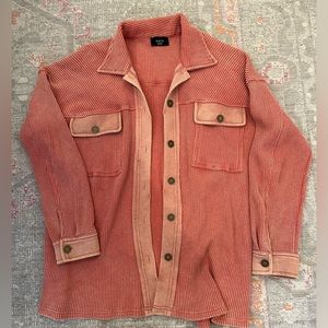 Vici pink shacket
